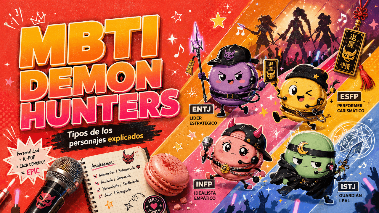MBTI de KPop Demon Hunters: tipos de los personajes explicados