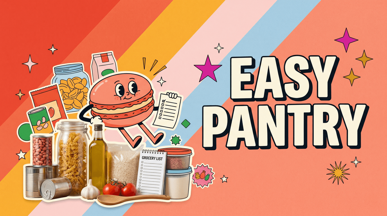 Pantry Staples List for Easy Meals