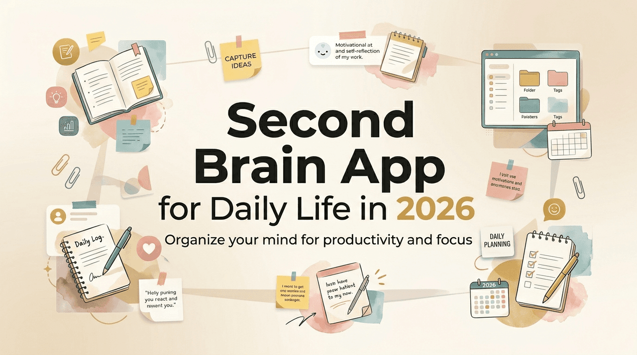 Second Brain App for Daily Life in 2026