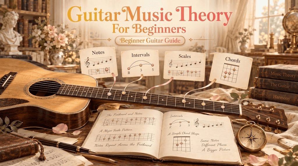 Guitar Music Theory for Beginners: Notes, Chords, Rhythm