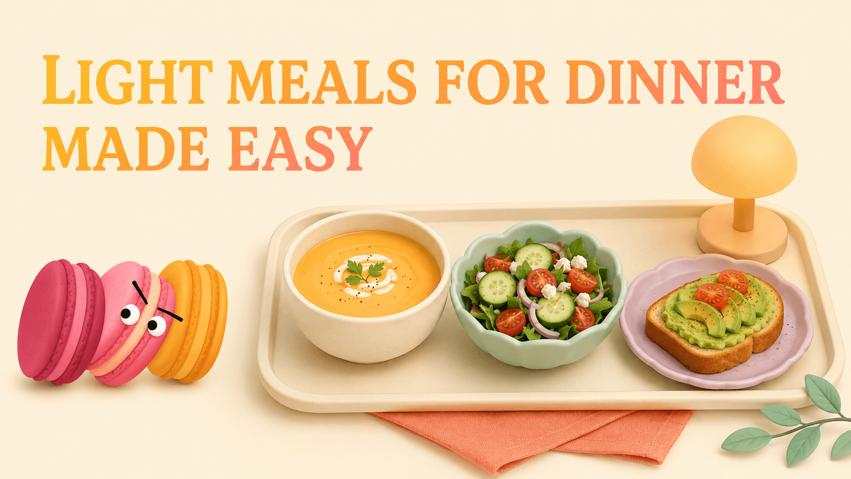 Light Meals for Dinner When You Want Something Easy
