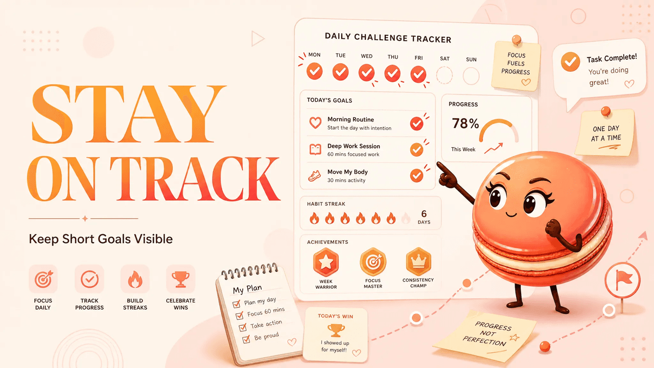 Challenge Tracker: Keep Short Goals Visible