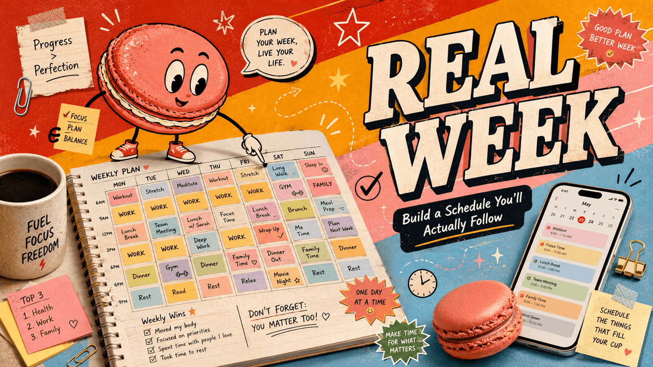 Weekly Schedule Template: Build a Realistic Week