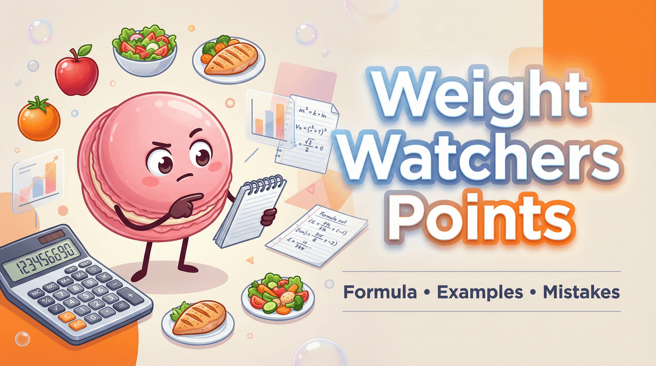 How Weight Watchers Points Work (Formula, Examples, and Mistakes)