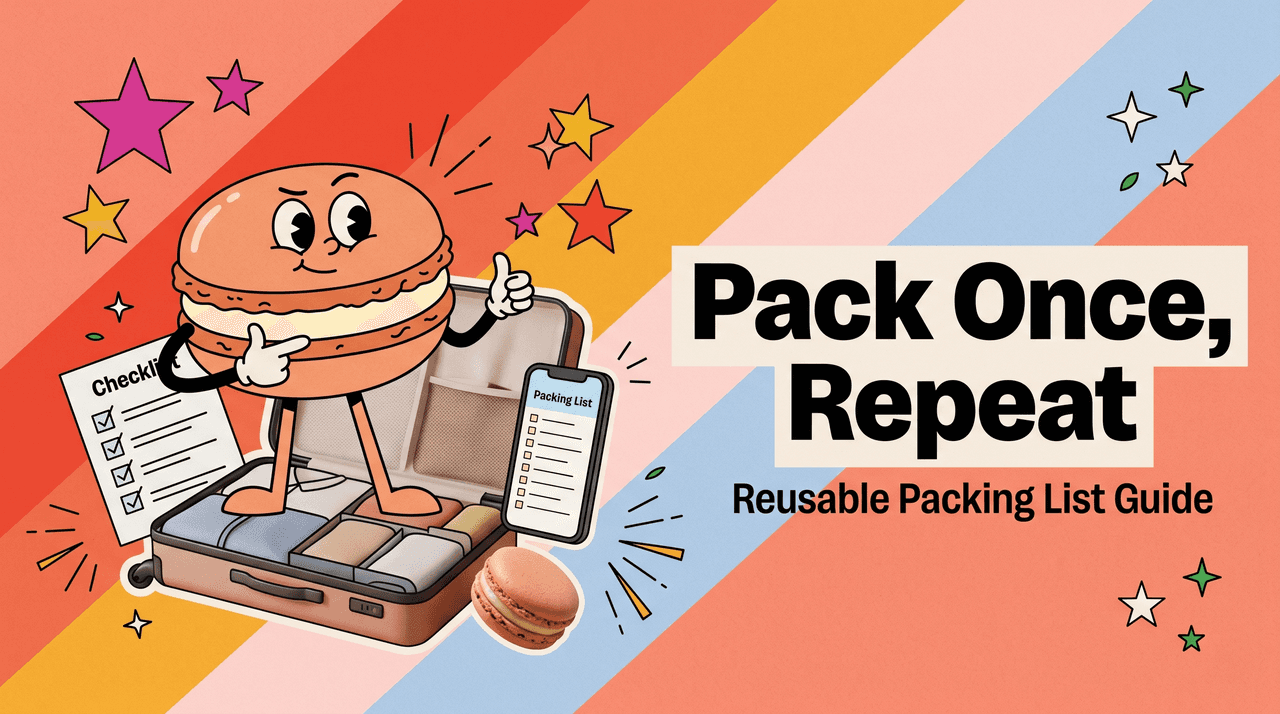 Packing List: How to Build One You Can Reuse