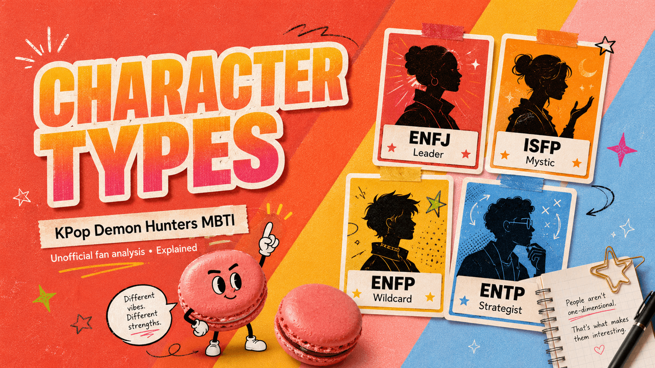 KPop Demon Hunters MBTI: Character Types Explained
