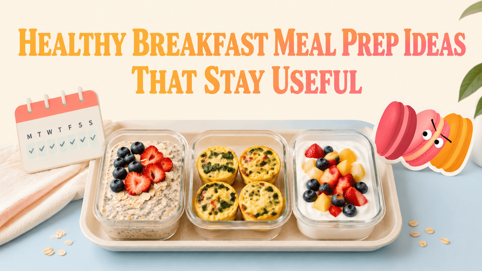 Healthy Breakfast Meal Prep Ideas That Stay Useful