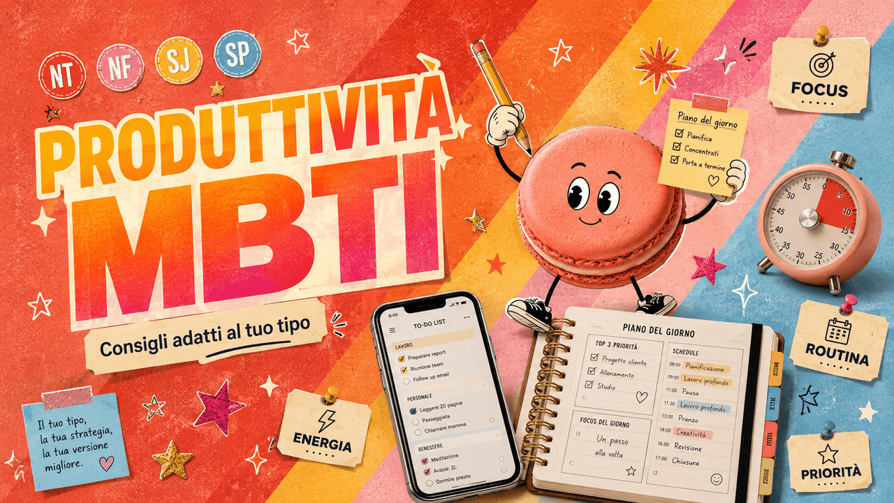 Consigli di produttività MBTI adatti al tuo tipo