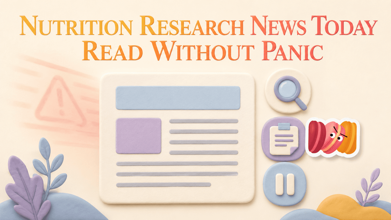 How to Read Nutrition Research News Without Overreacting