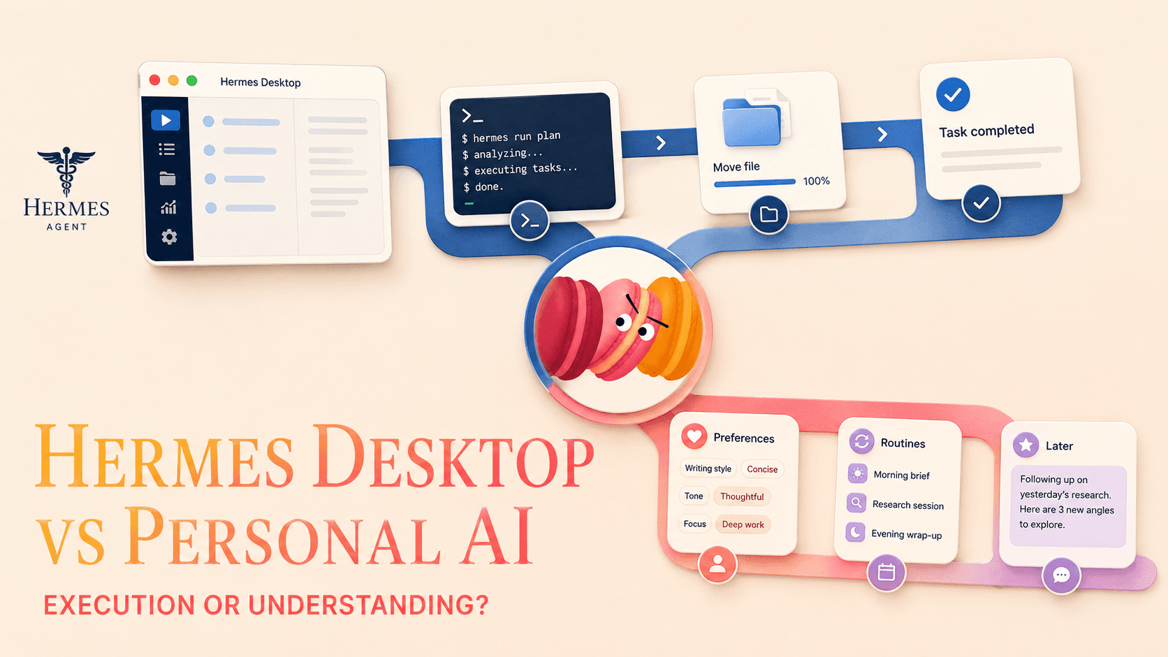 Hermes Desktop vs Personal AI Assistants
