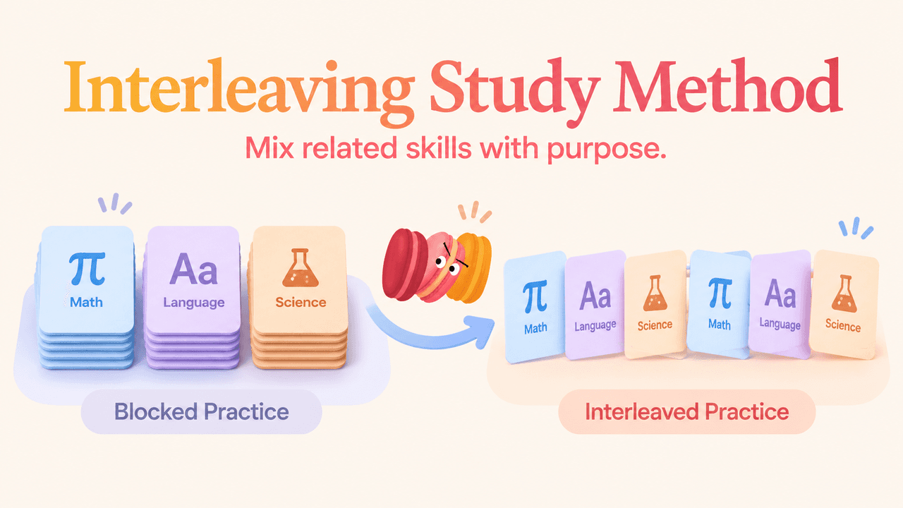 Interleaving Study Method: When and How to Use It