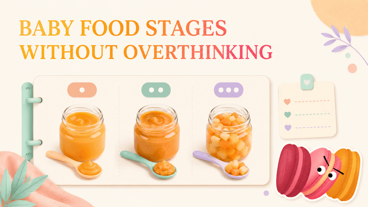 Baby Food Stages: Keep Notes Without Overthinking
