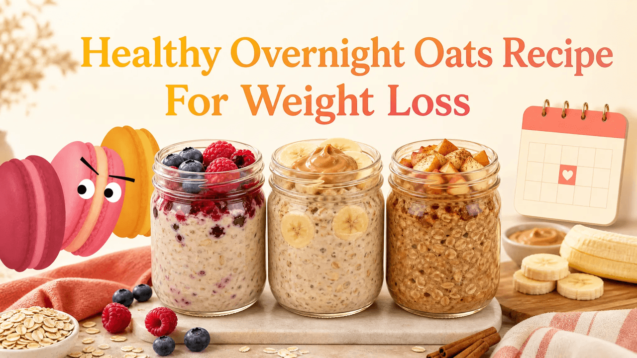 Healthy Overnight Oats Recipe for Weight Loss