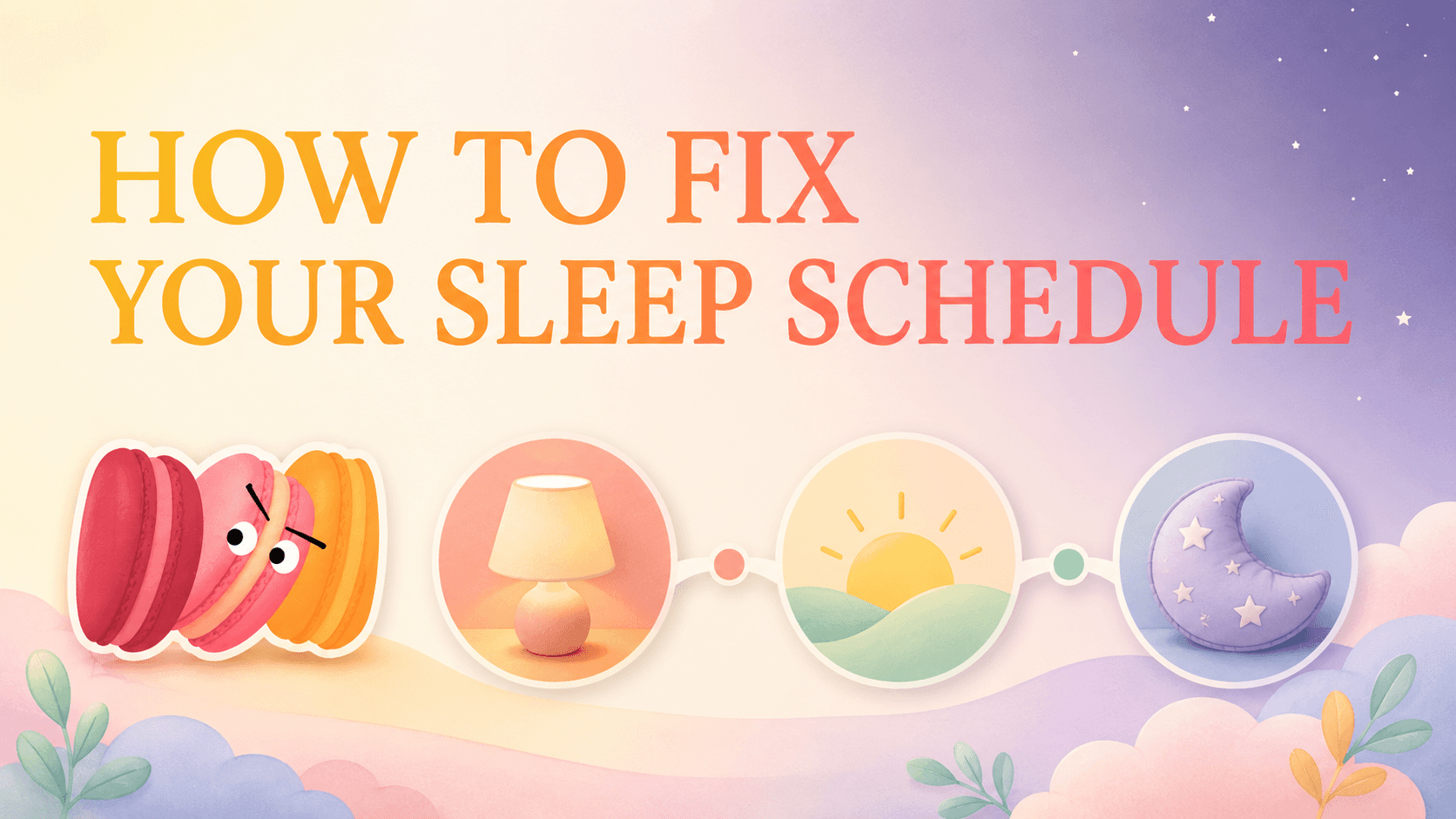 How to Fix Your Sleep Schedule Gently