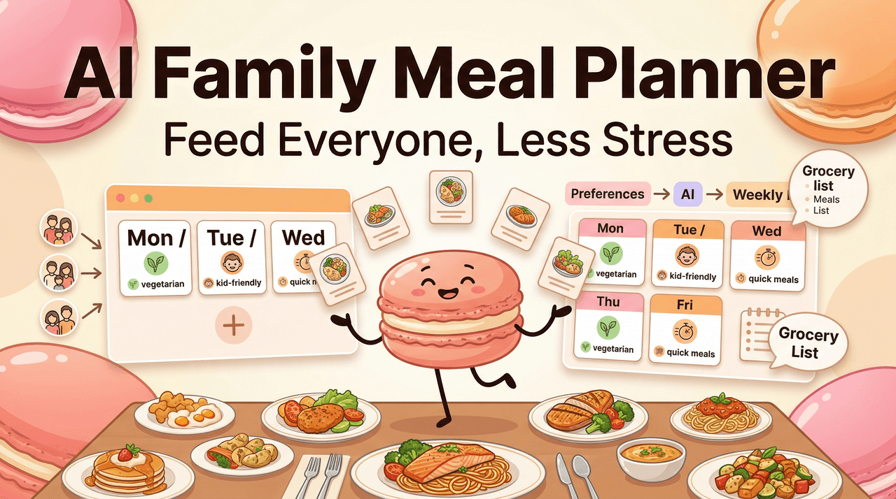 AI Family Meal Planner: Feed Everyone, Less Stress
