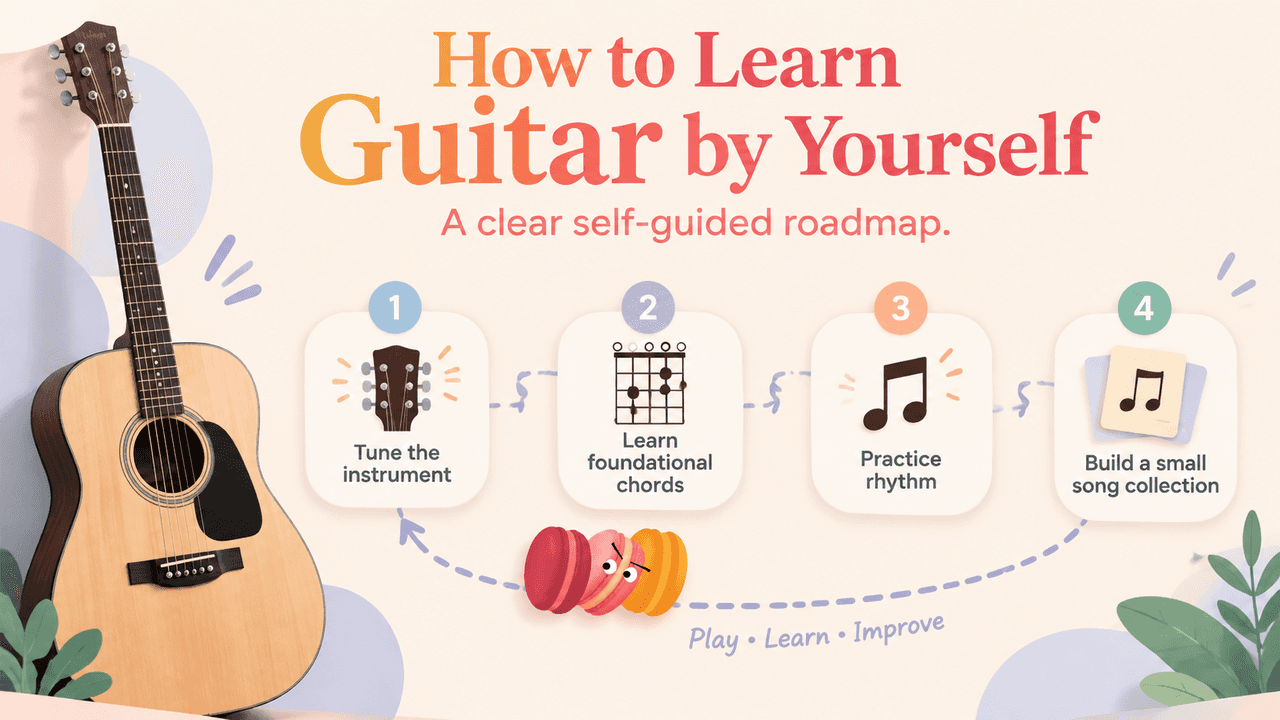 How to Learn Guitar by Yourself: A Practical Plan