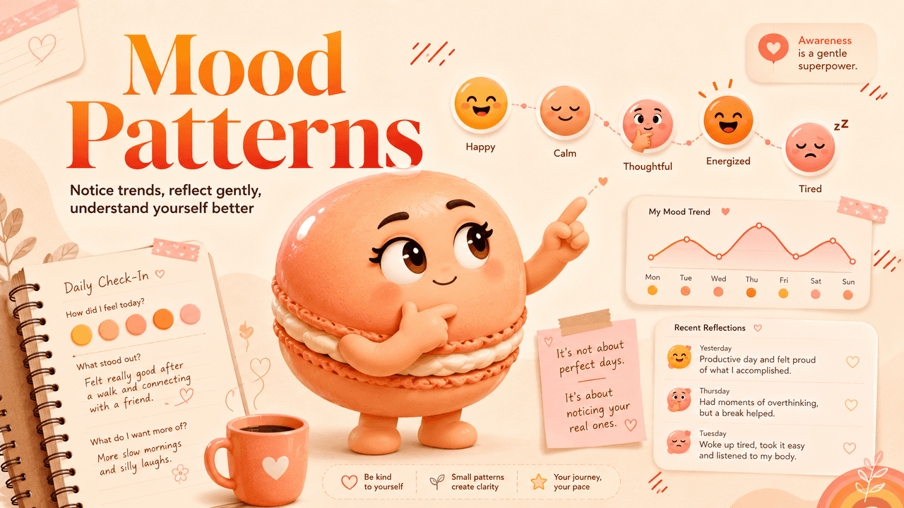 Mood Tracker Apps: Notice Patterns Without Diagnosis
