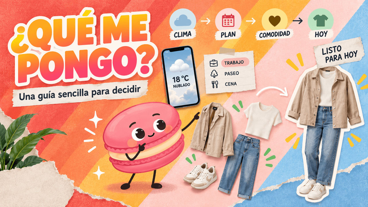 ¿Qué me pongo hoy? Una guía sencilla para decidir