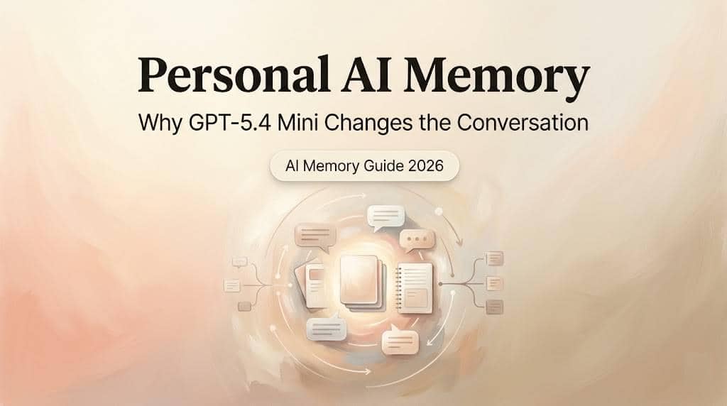 GPT-5.4 Mini Shows Why Personal AI Needs Memory