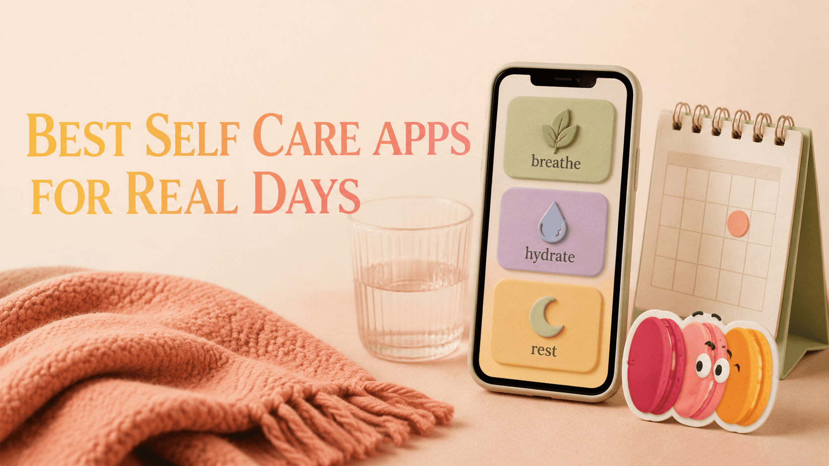 Self-Care Apps for Real-Life Days