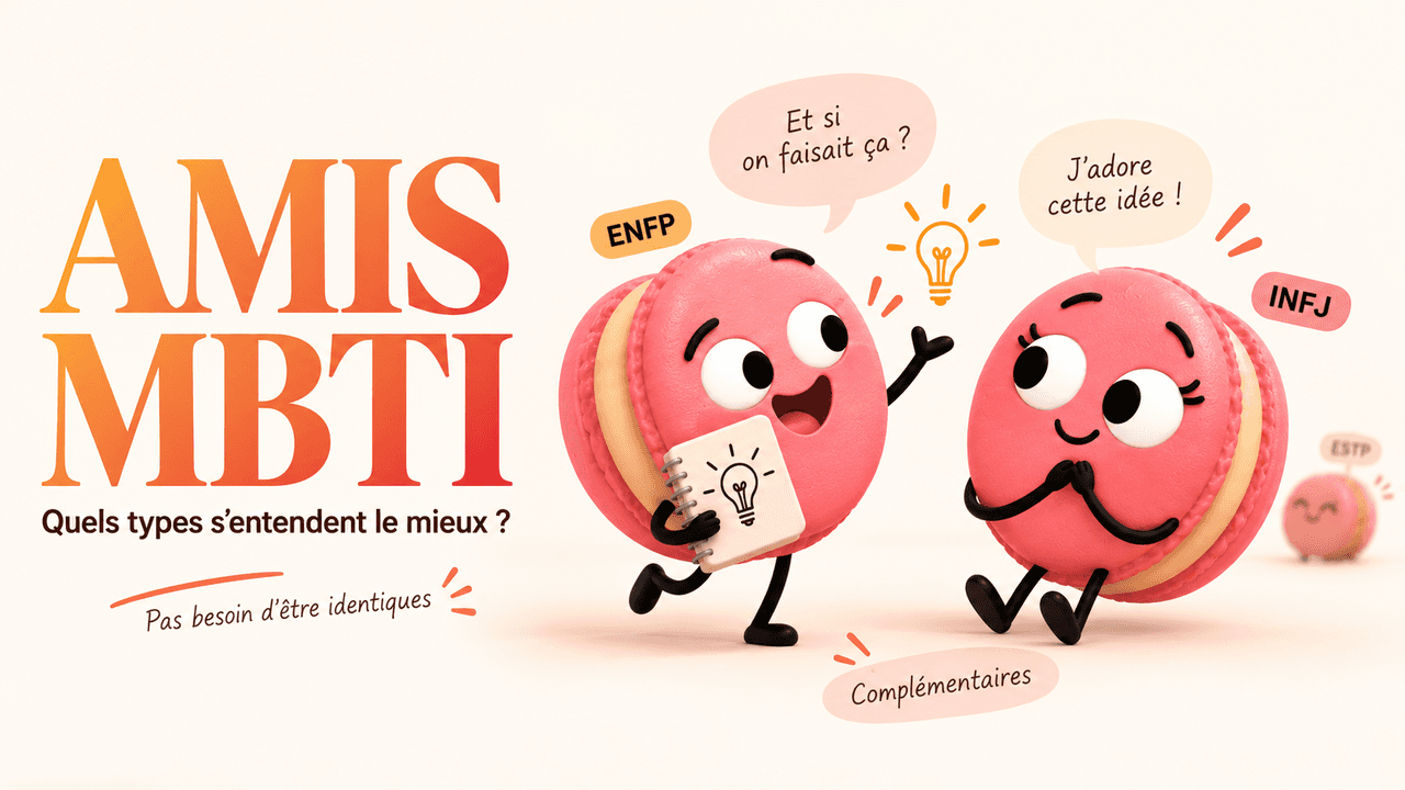 Amitié MBTI : quels types font les meilleurs amis ?