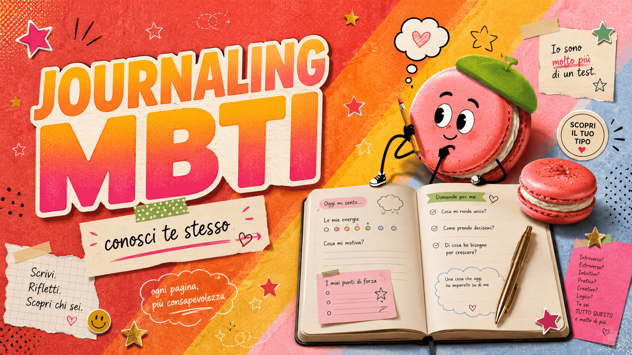 Spunti di journaling MBTI per conoscere meglio se stessi