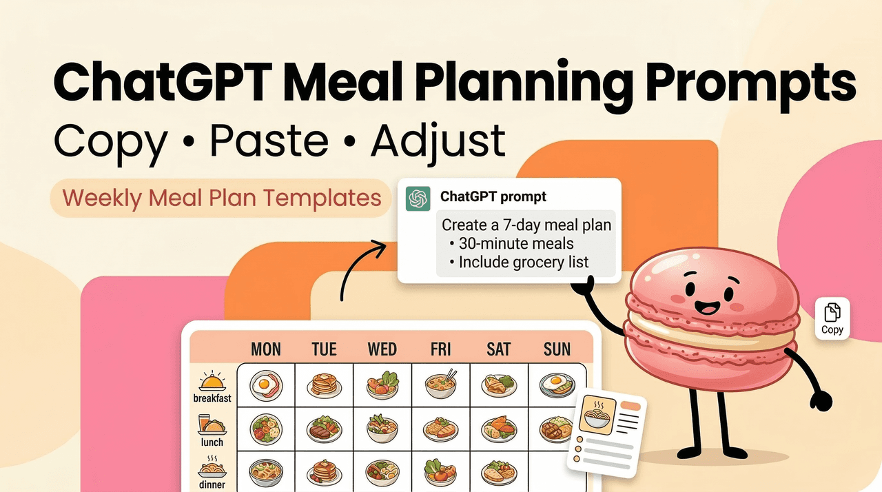 ChatGPT for Meal Planning: How to Build a Better Weekly Plan