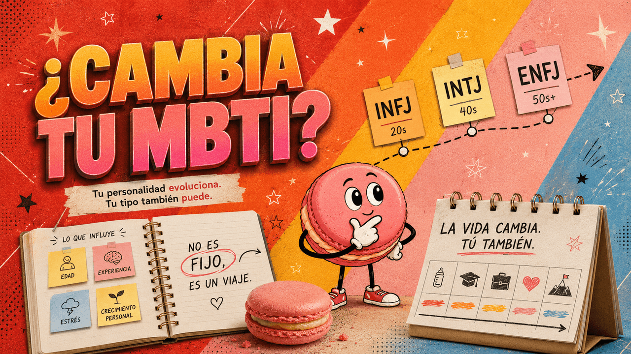 ¿Puede cambiar tu tipo MBTI con el tiempo?