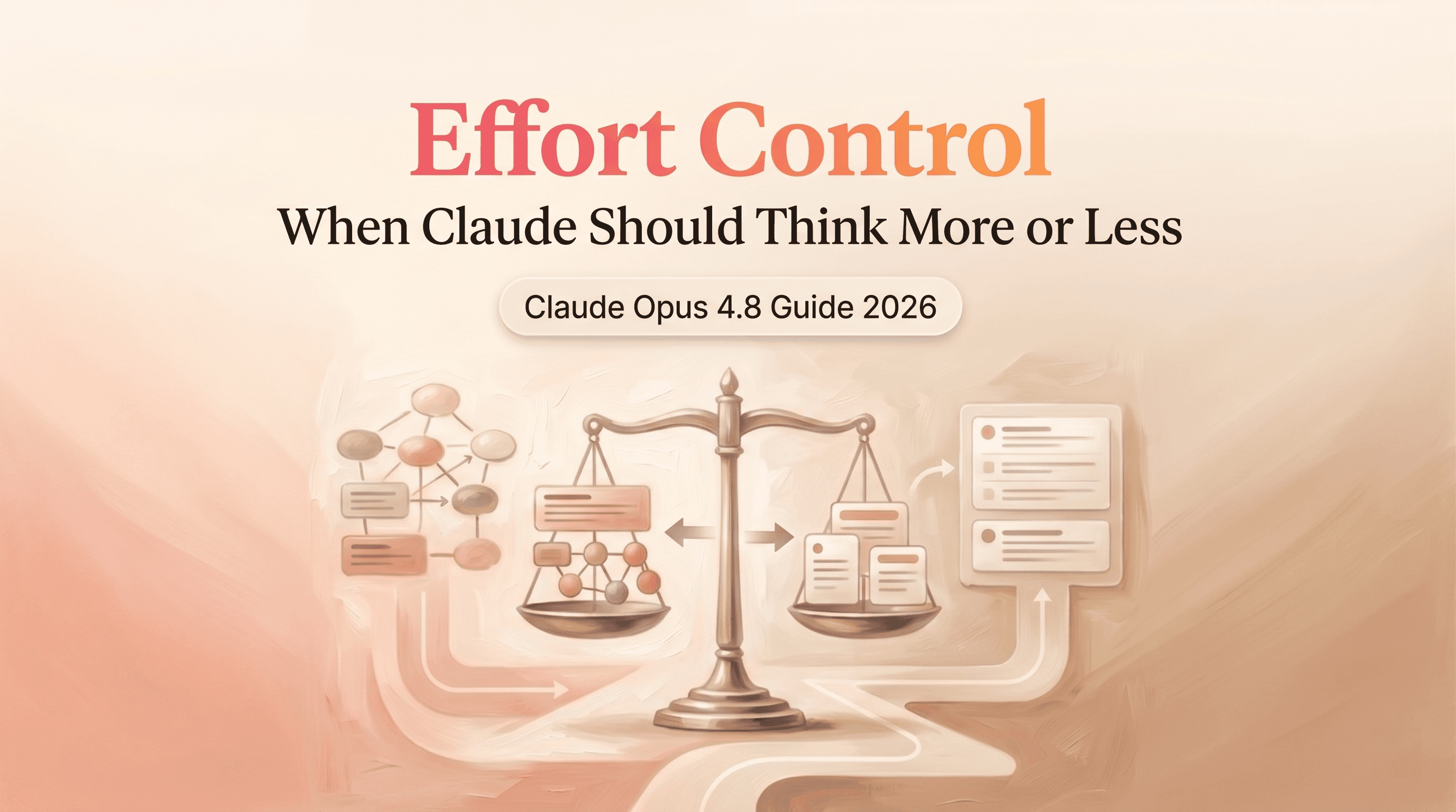 Claude Opus 4.8 Effort Control: When to Think More or Less