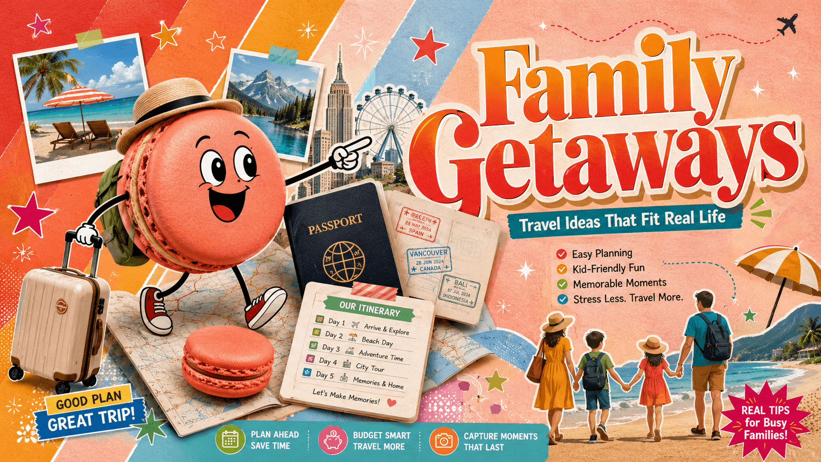 Family Vacation Ideas That Fit Real Life