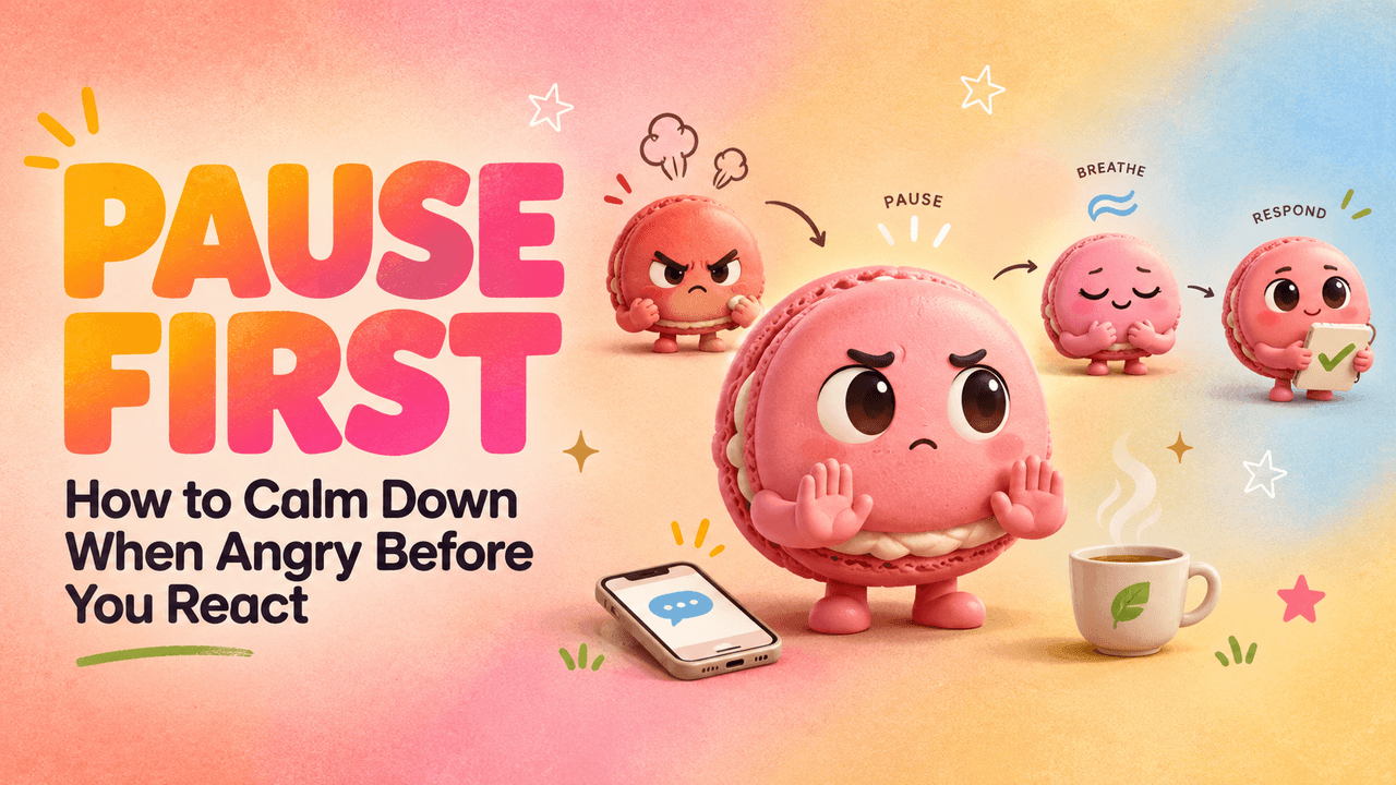 How to Calm Down When Angry Before You React